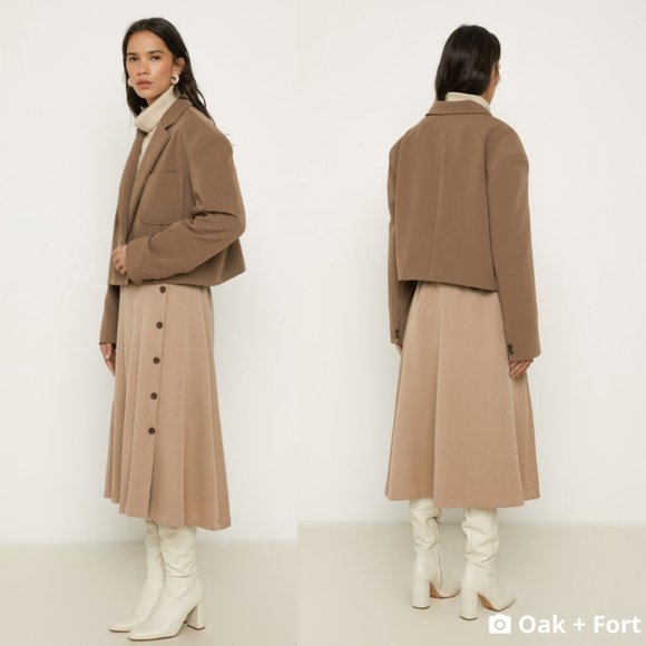 Oversized Cropped (Blazer) Jacket (JACKET 4562) - Picture 5 of 7